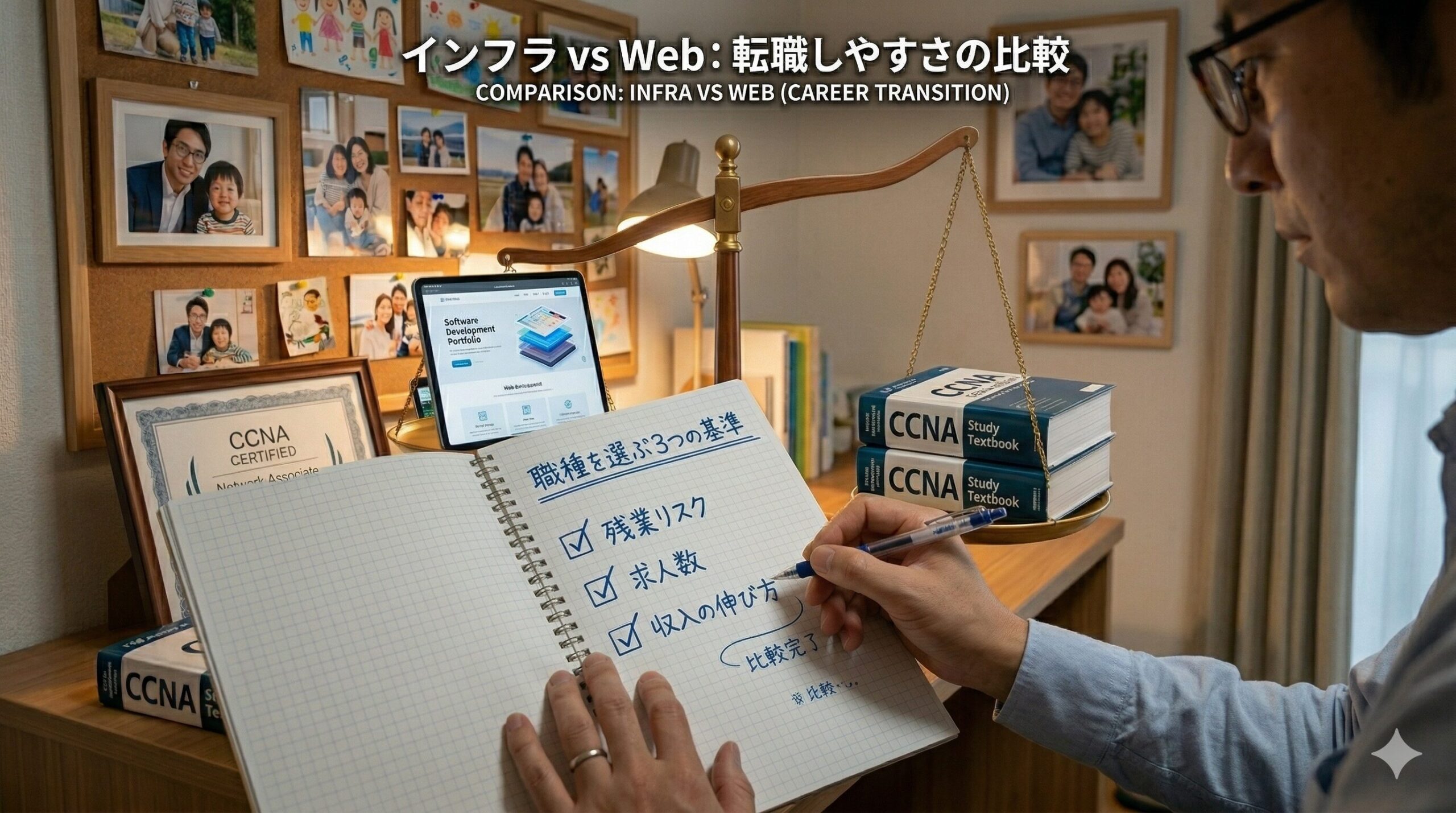 職種選びの3つの基準