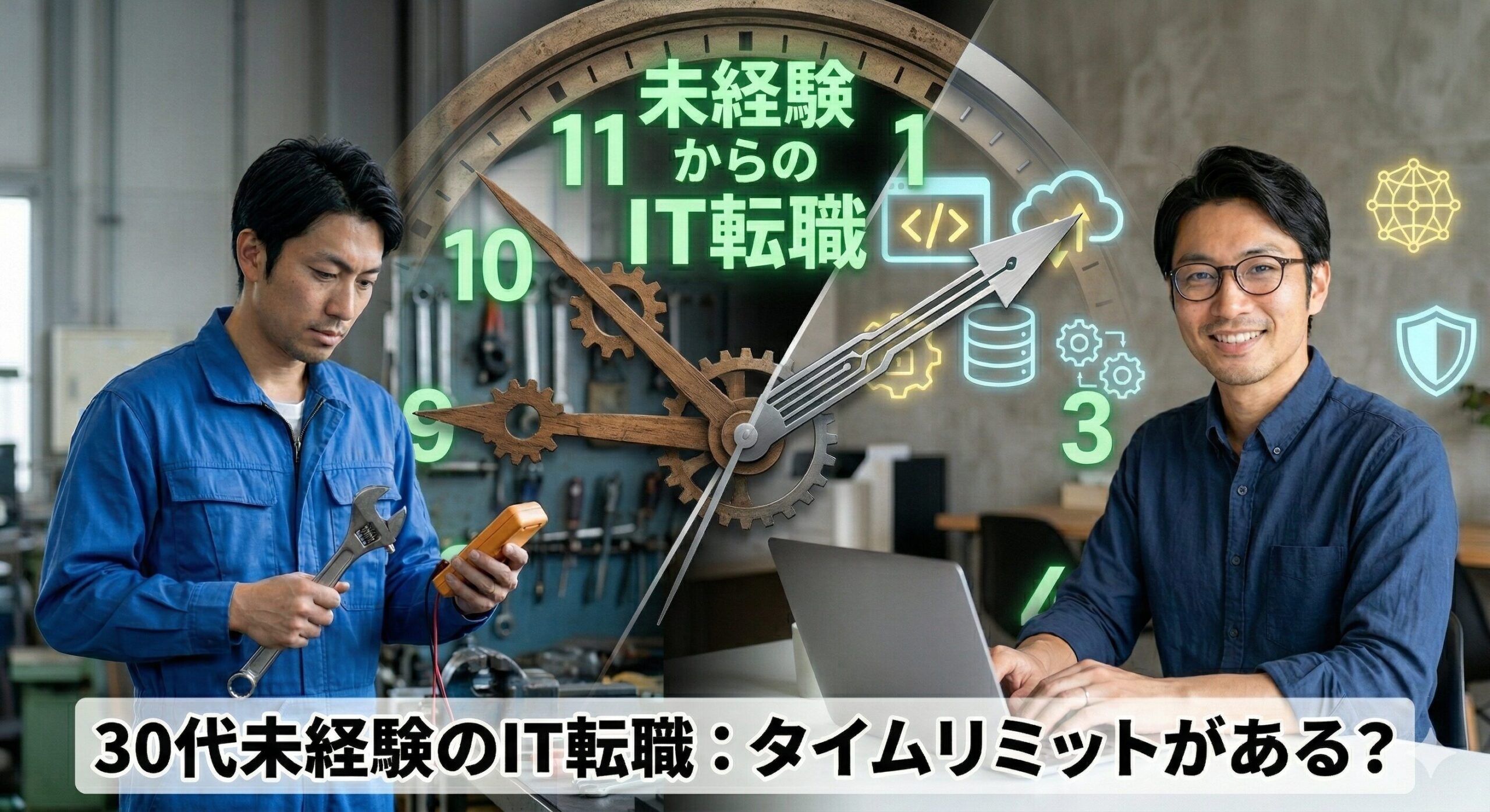 30代のIT転職にはタイムリミットがある