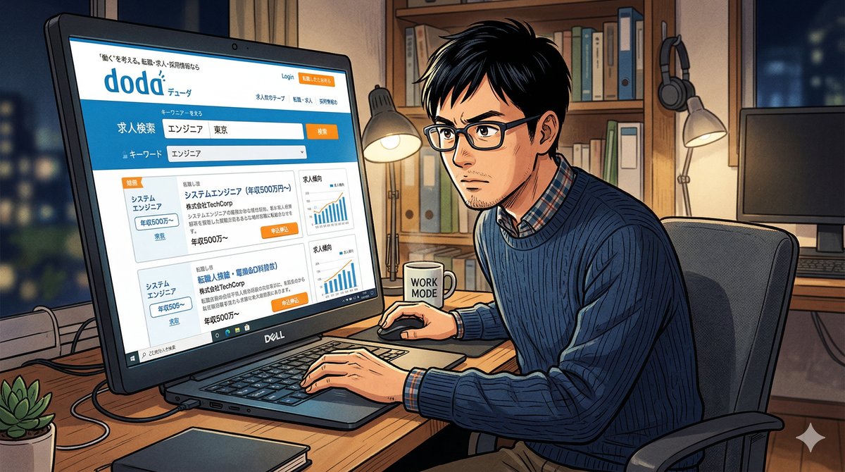 dodaに登録前の期待イメージ