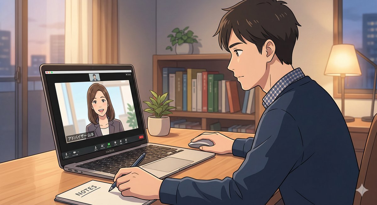 dodaの担当者との面談イメージ