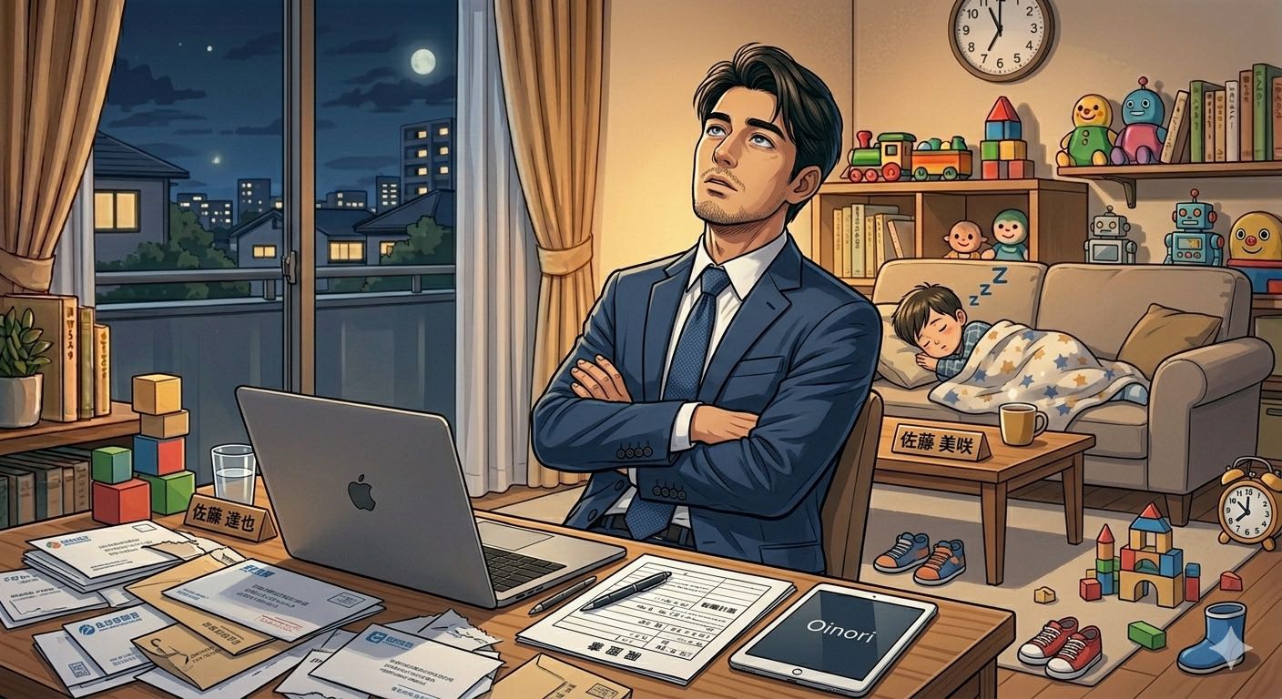 転職エージェントを活用する30代パパ